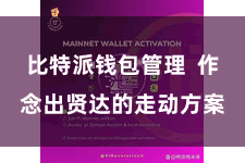 比特派钱包管理  作念出贤达的走动方案