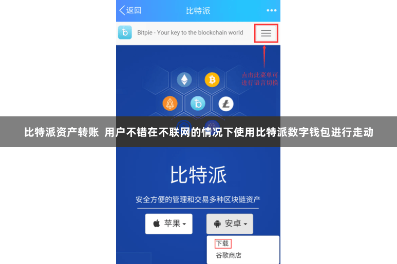 比特派资产转账  用户不错在不联网的情况下使用比特派数字钱包进行走动