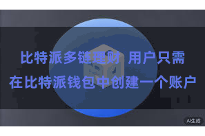 比特派多链理财  用户只需在比特派钱包中创建一个账户