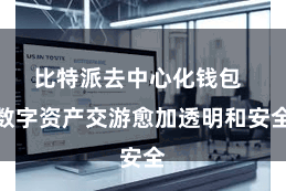 比特派去中心化钱包  数字资产交游愈加透明和安全